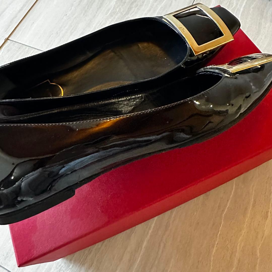 Roger Vivier 黒 バレリーナ　パンプス