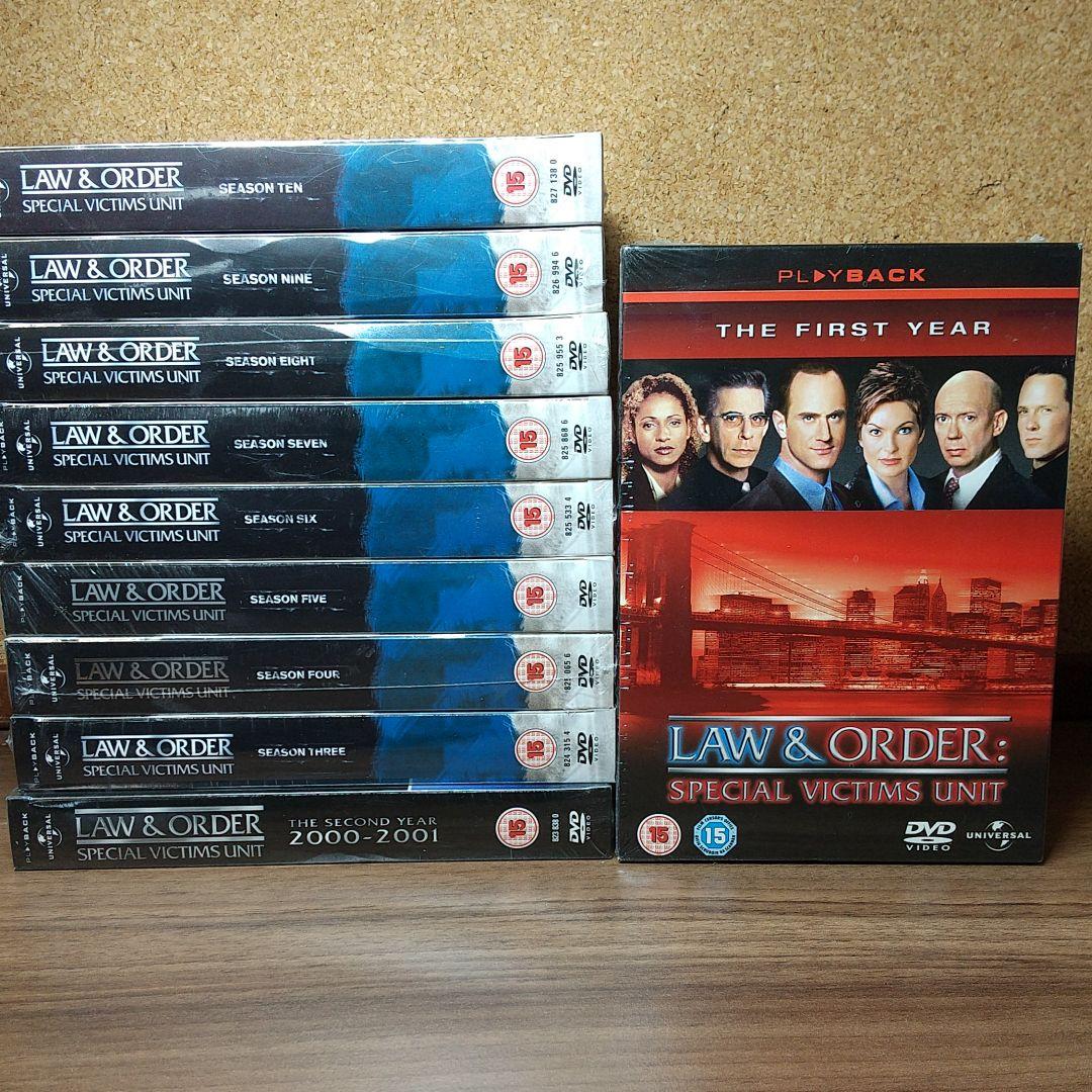 Law & Order: :性犯罪特捜班　シーズン１～１０（５５DVD）