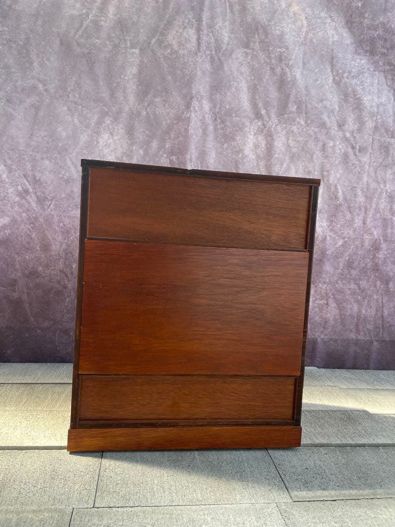 【からくり箪笥】民芸家具　茶箪笥 和家具収納棚 昭和レトロヴィンテージ