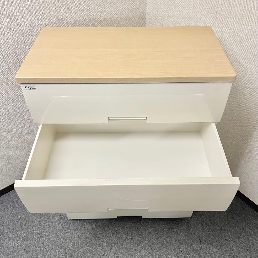 Fits フィッツ 6段 プラスチックチェスト 衣装ケース （女性オーナー）F