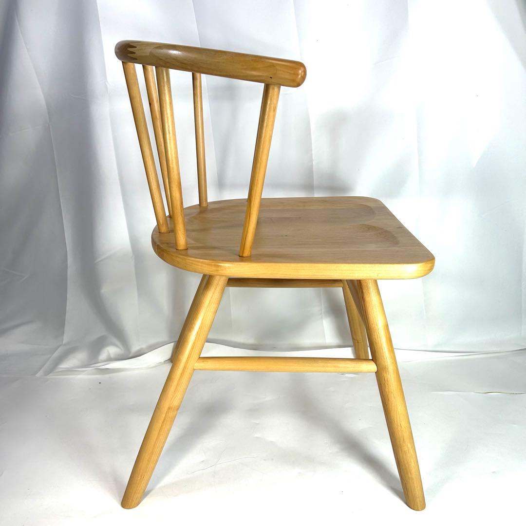 【送料無料】MUJI 無印良品 オークアームチェア・丸脚　ダイニングチェア