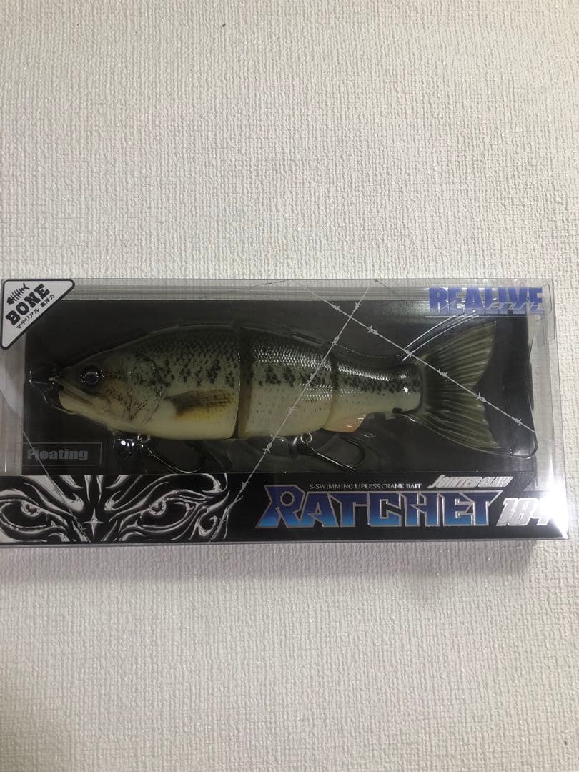 ガングラフト ラチェット184 BONE 限定　リアルバス BONE