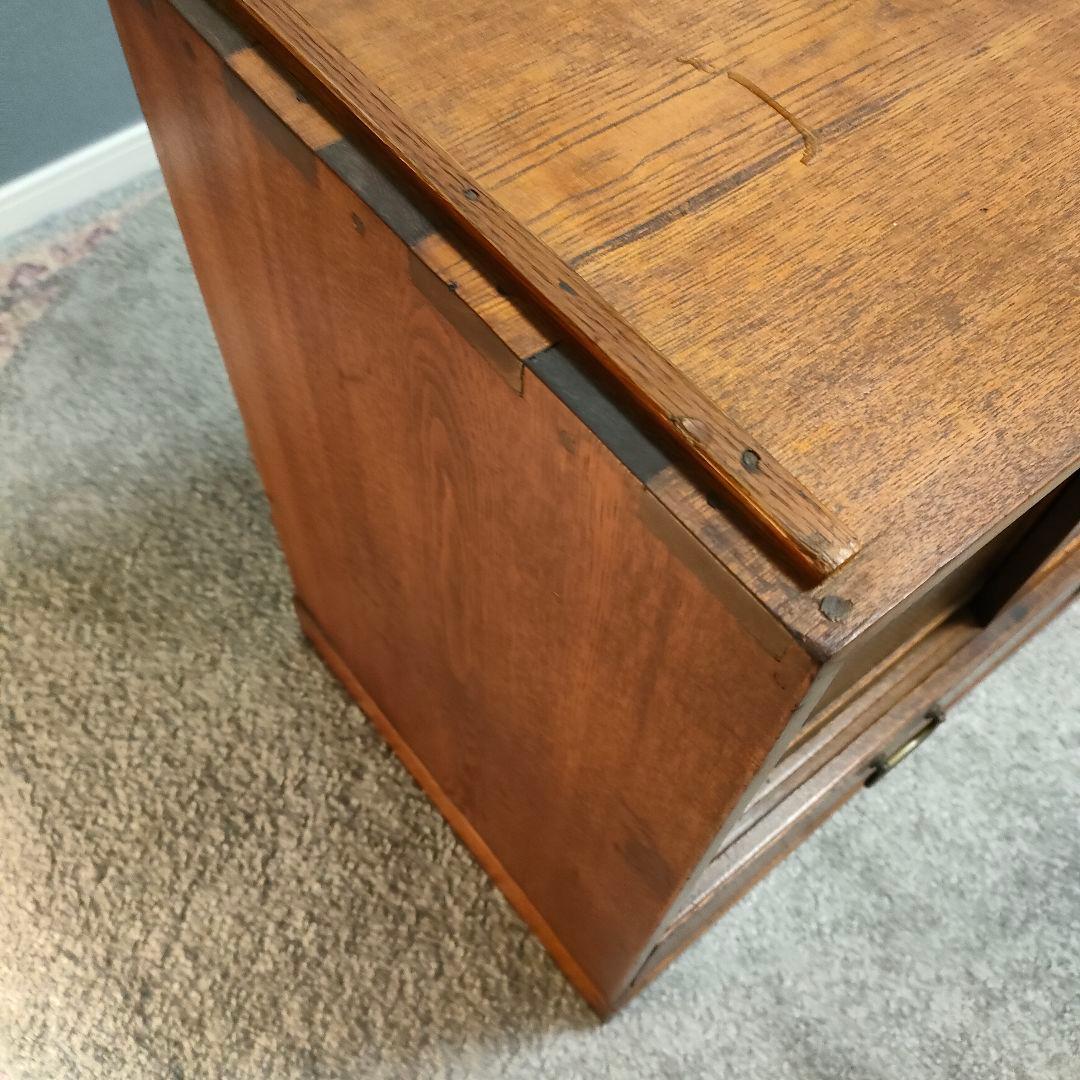 昭和レトロ和製アンティーク茶箪笥(下段)