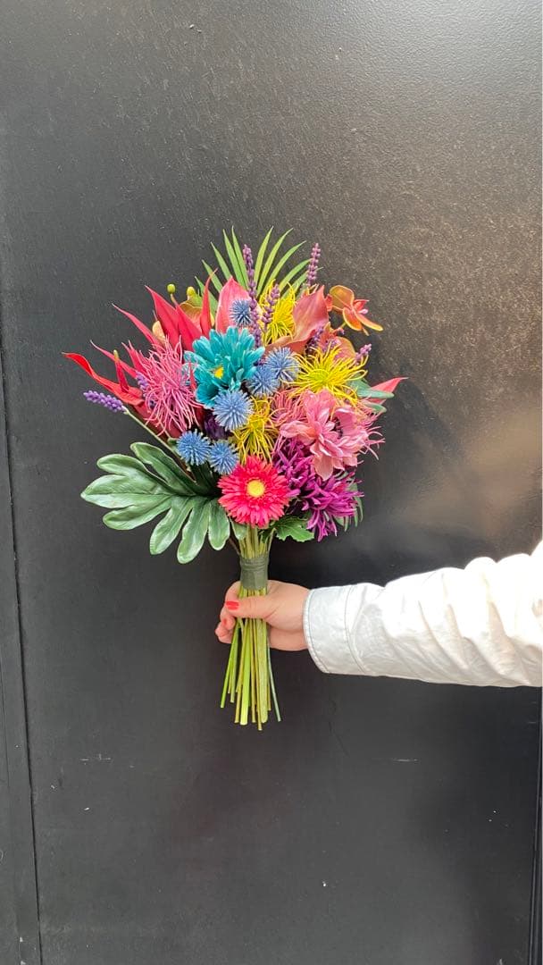 造花ブーケ　ハンドメイド