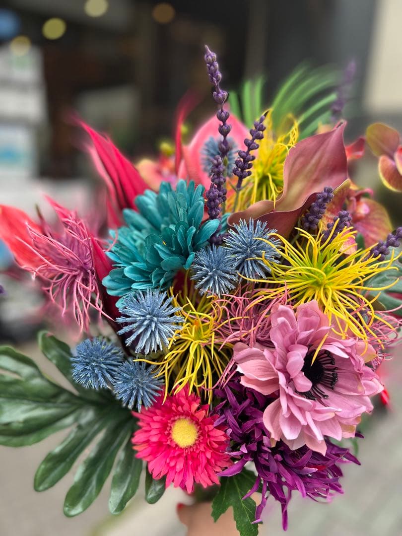 造花ブーケ　ハンドメイド