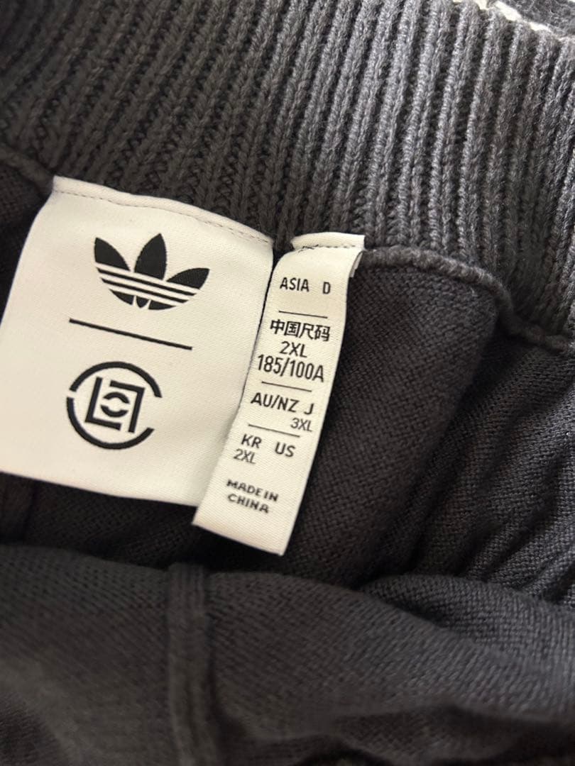 【新品完売品】adidas clot crochet shorts 2XL 黒