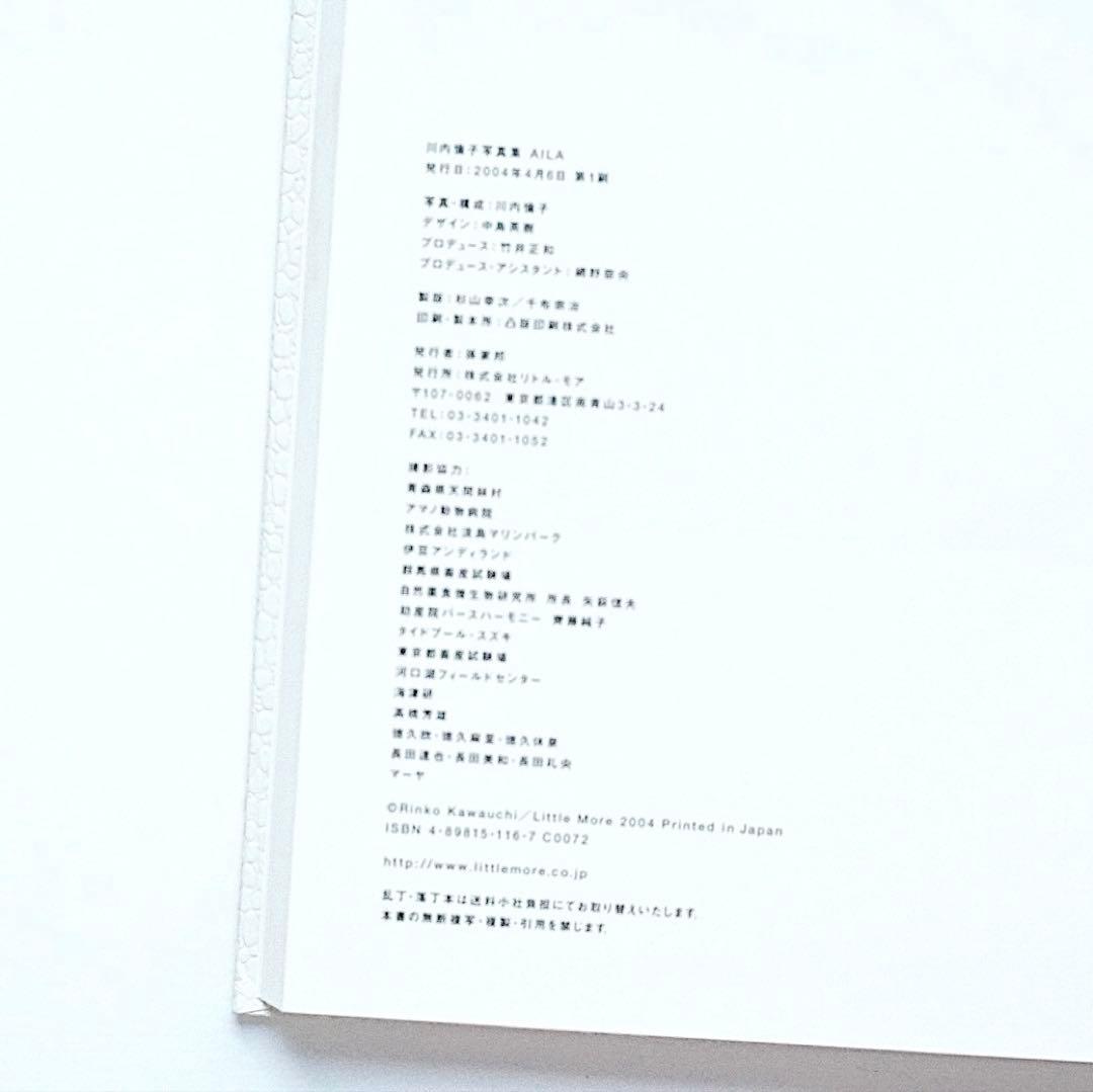 【希少品】川内倫子 写真集 アイーラ