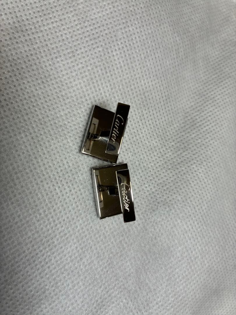 Cartier カルティエ サントス カフリンクス 美品