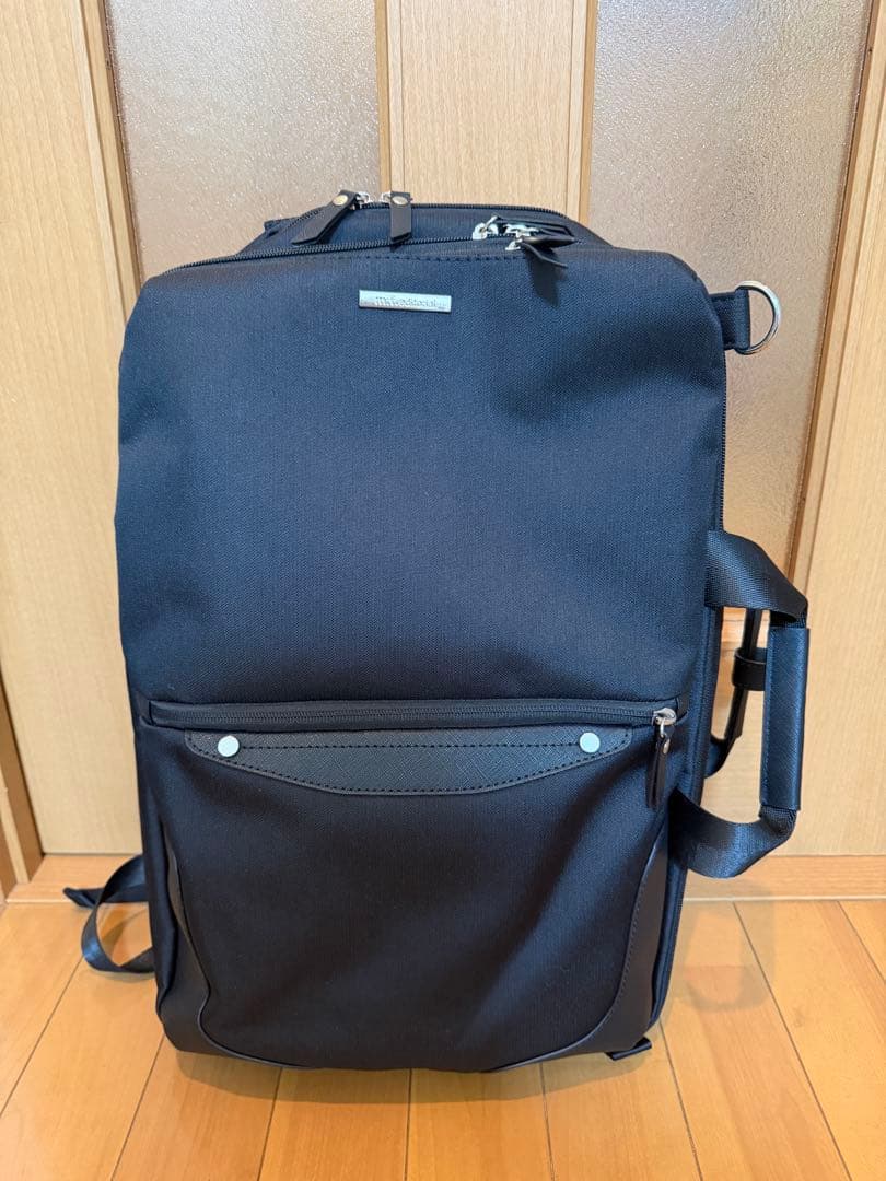 m.f.エディトリアル杢ポリ 3WAYバックパック　ビジネスリュック