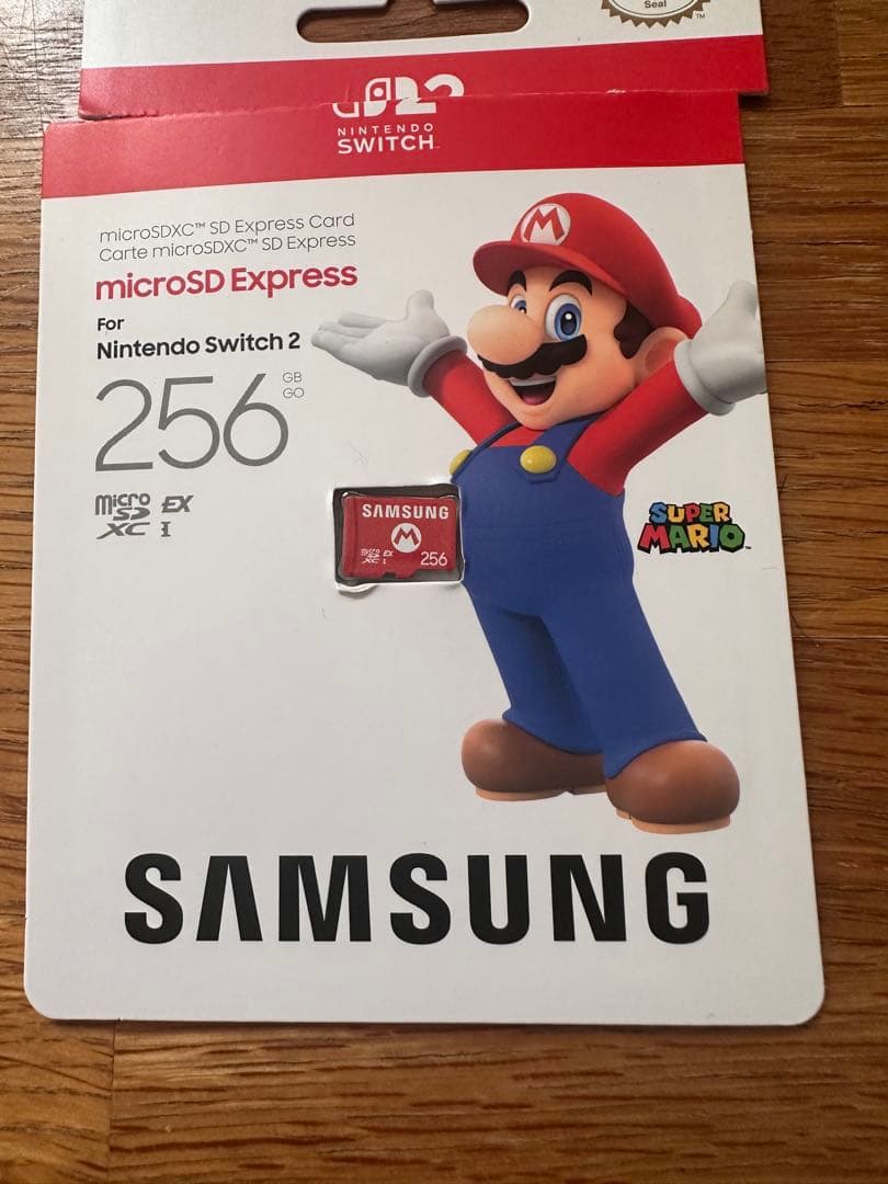 Switch2 本体 、microSD Express、マリカワールドカセット