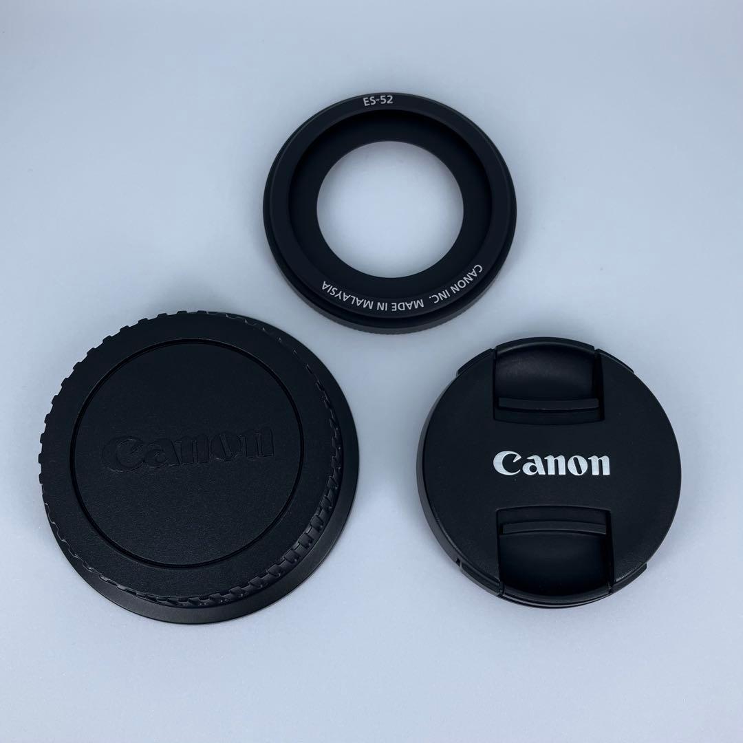 【美品・純正レンズフード付き】Canon EF40mm F2.8 STM