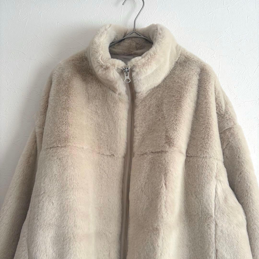 美品✨ JOURNAL STANDARD relumeフルジップファーブルゾン