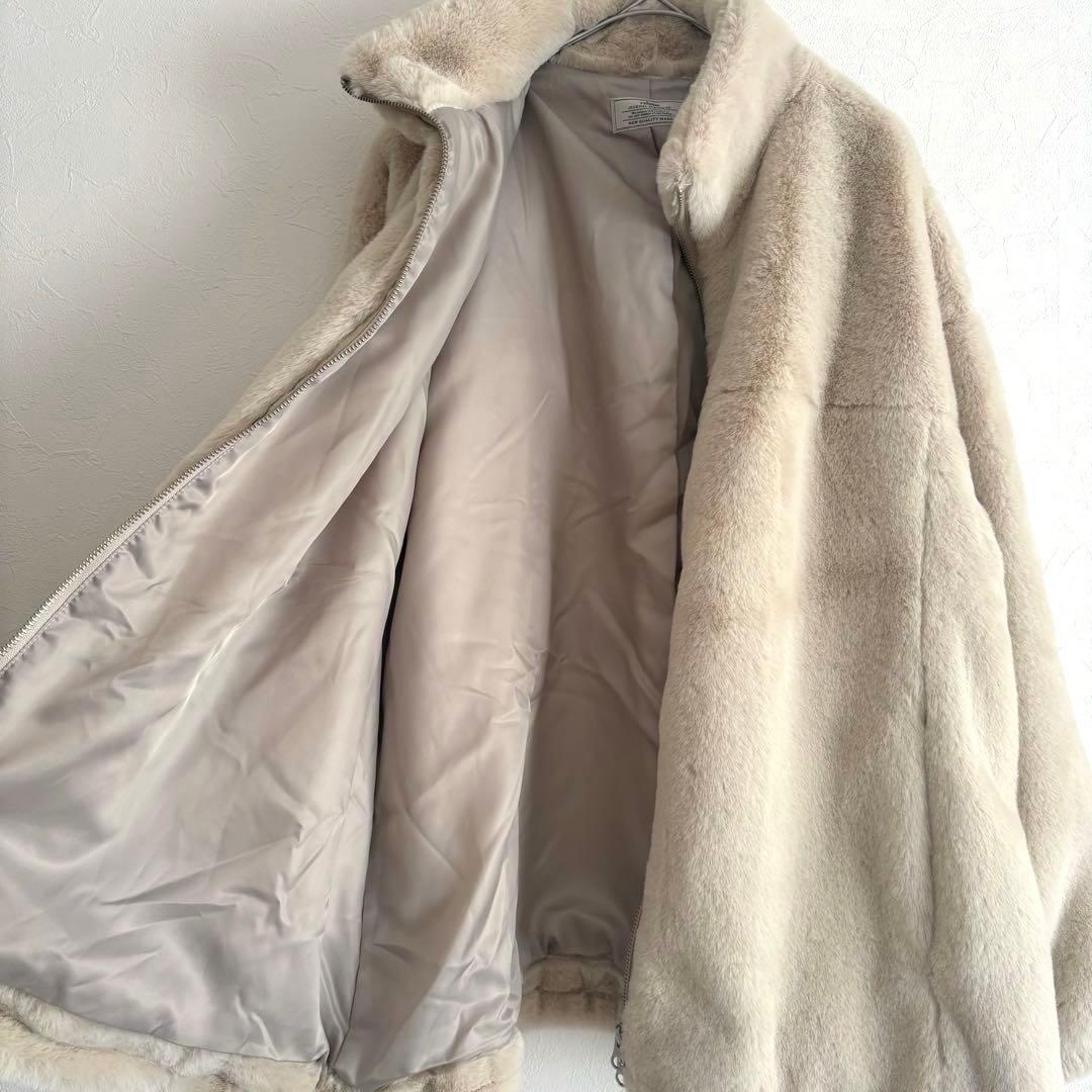 美品✨ JOURNAL STANDARD relumeフルジップファーブルゾン