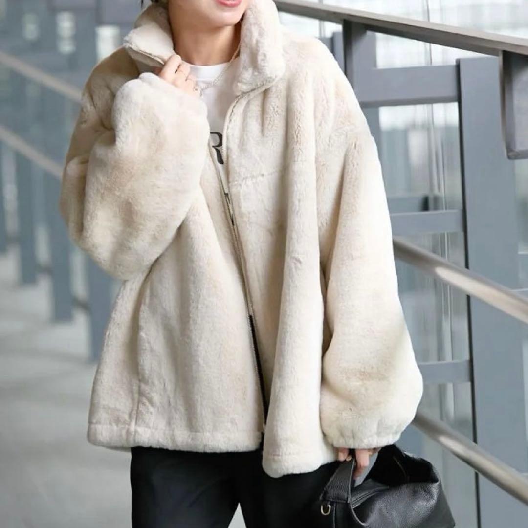 美品✨ JOURNAL STANDARD relumeフルジップファーブルゾン