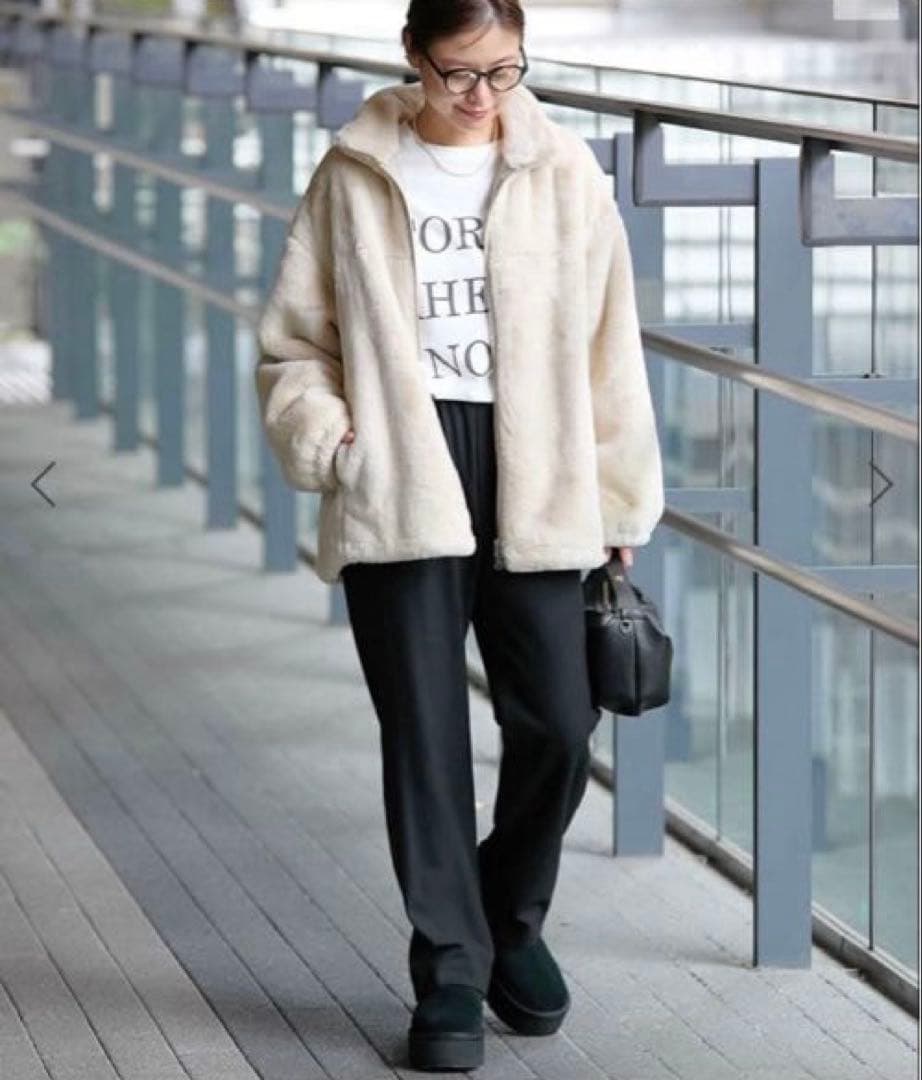 美品✨ JOURNAL STANDARD relumeフルジップファーブルゾン