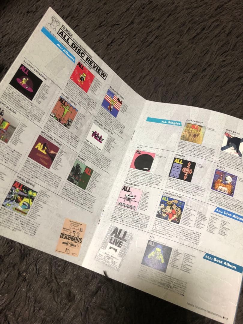 DESCENDENTS字幕版 FILMAGE DVDポスター、ブックレット付き