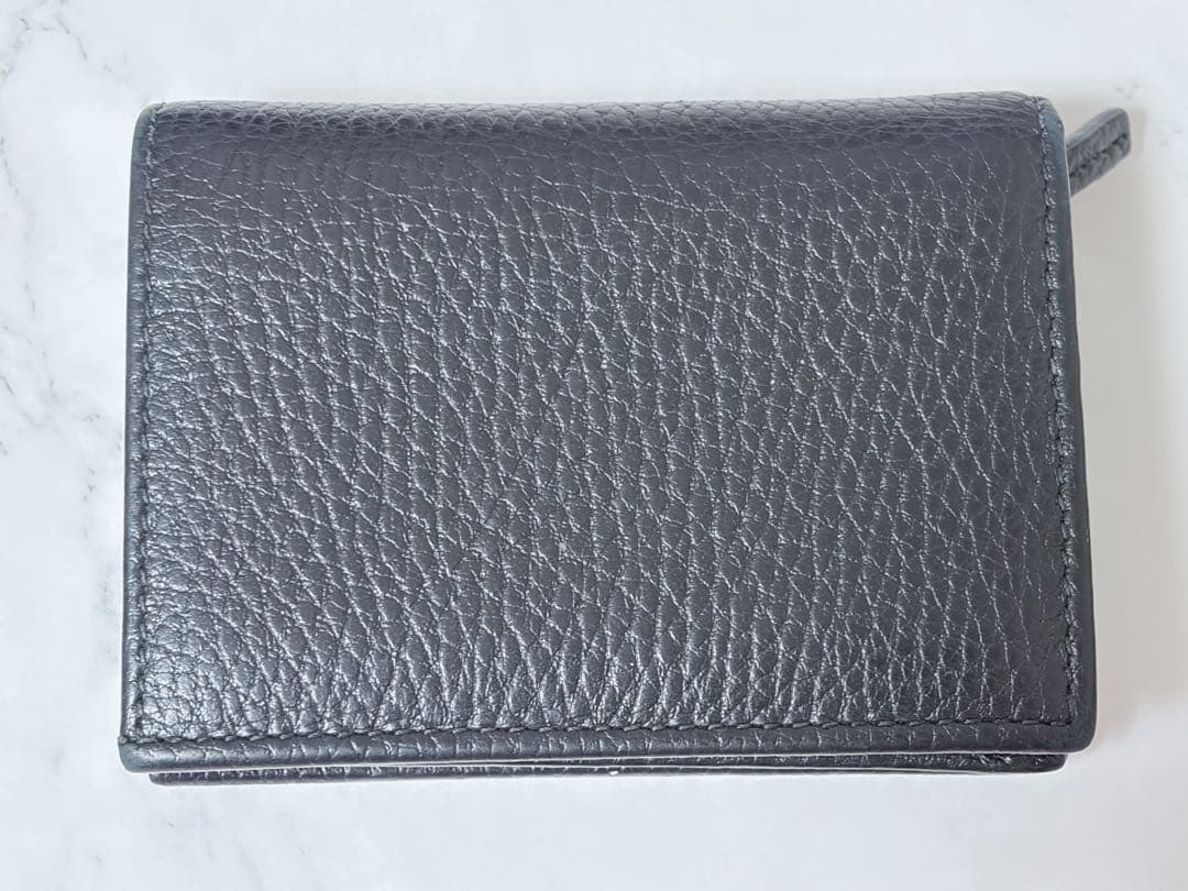 GUCCI 二つ折り財布 GG カードケース ウォレット ブラック