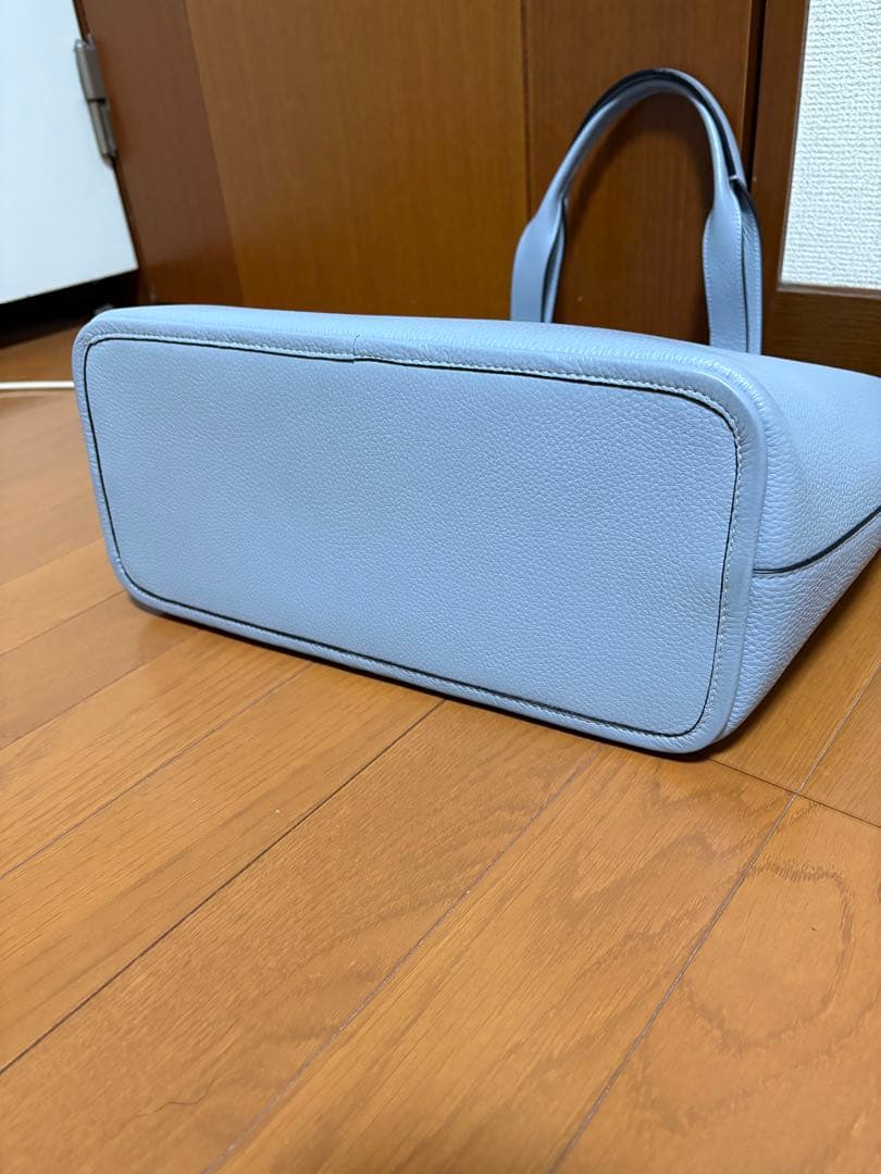 ブルーグレートートバッグ