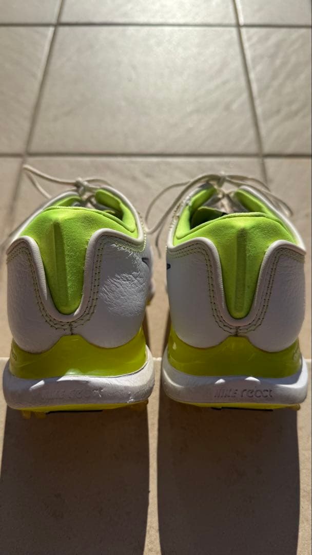 Nike ゴルフシューズ 女性用 ホワイト/ライム