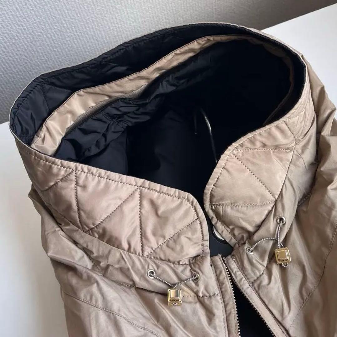 綺麗‼️リバーシブル✨ビジュー ロゴプレート✨ロングジレ マックスマーラキューブ