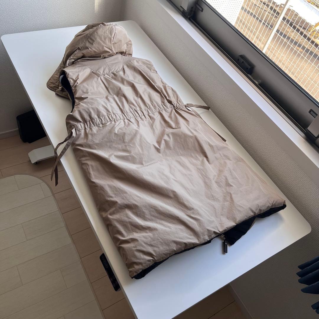 綺麗‼️リバーシブル✨ビジュー ロゴプレート✨ロングジレ マックスマーラキューブ