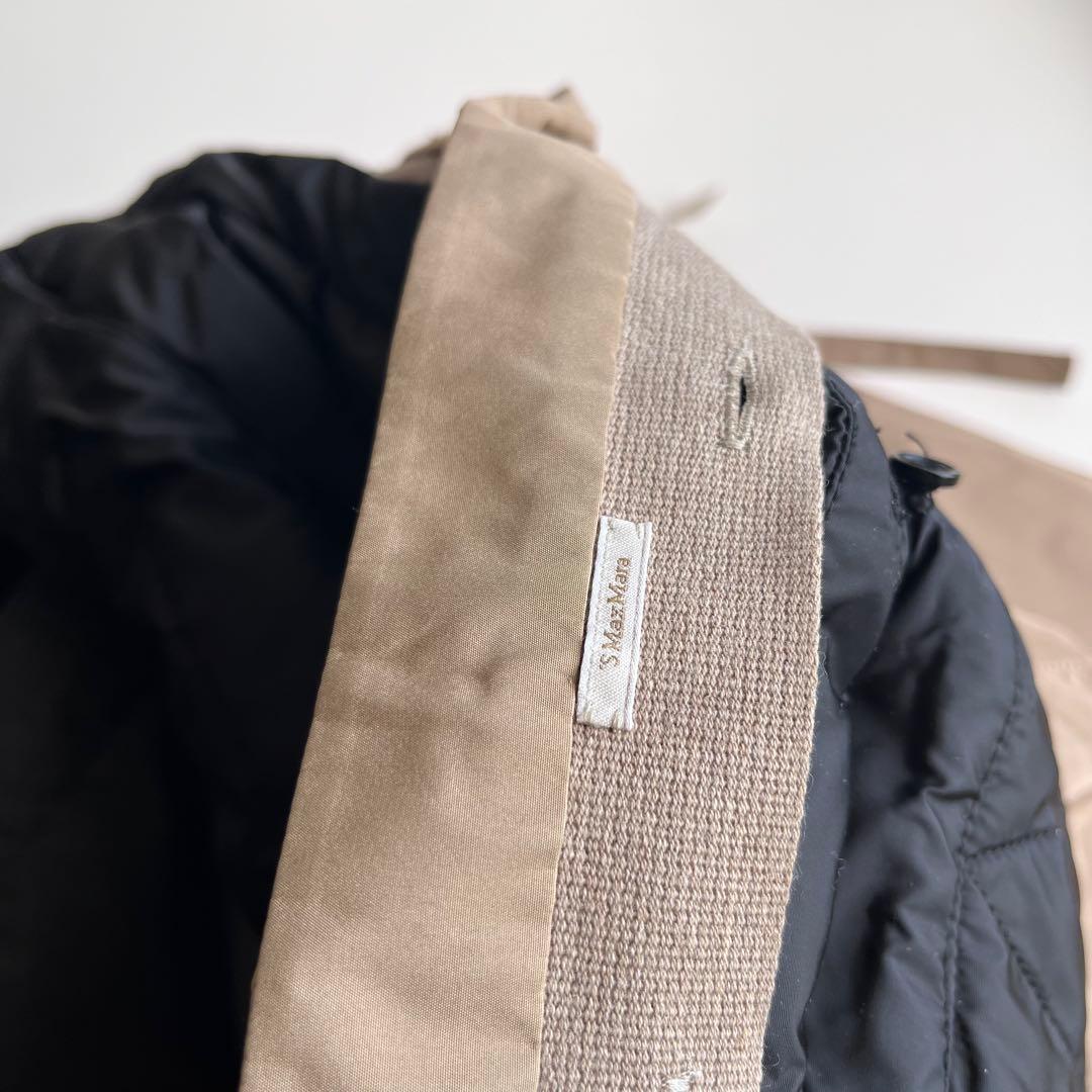 綺麗‼️リバーシブル✨ビジュー ロゴプレート✨ロングジレ マックスマーラキューブ