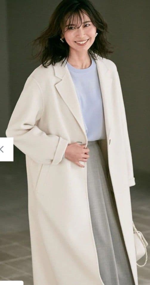 【23区】ウールカシミヤビーバー チェスターコート