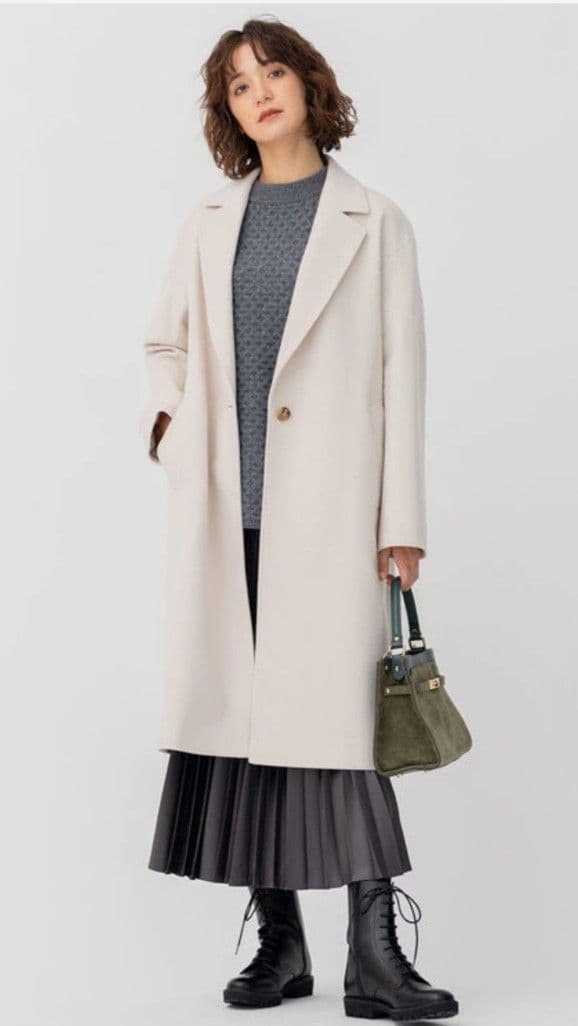 【23区】ウールカシミヤビーバー チェスターコート