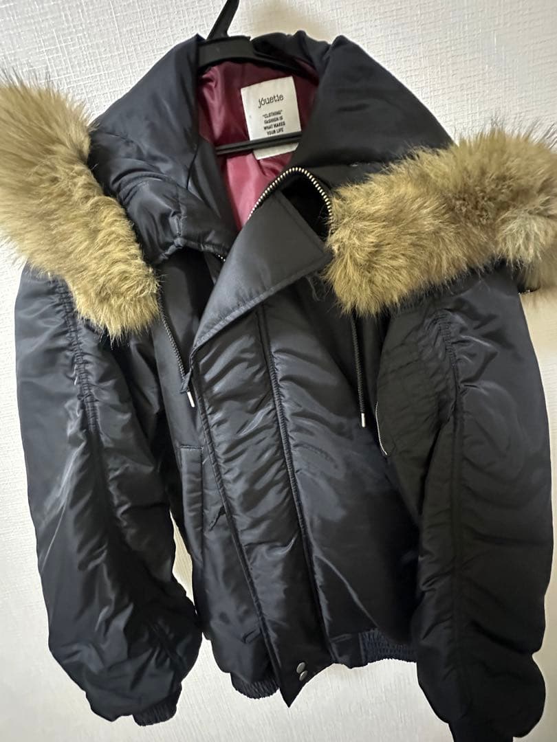 jouetie ルーズN2Bブルゾン　ダークミックス