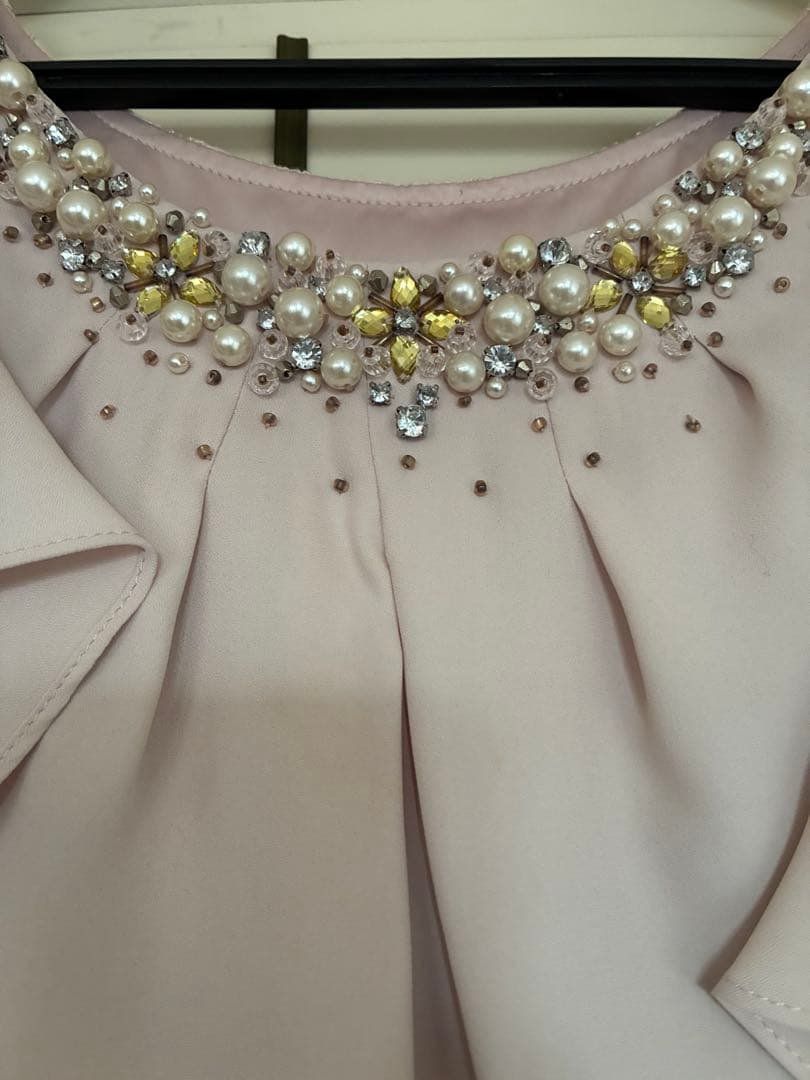 アプワイザーリッシェ　フラワービジュードッキングワンピース