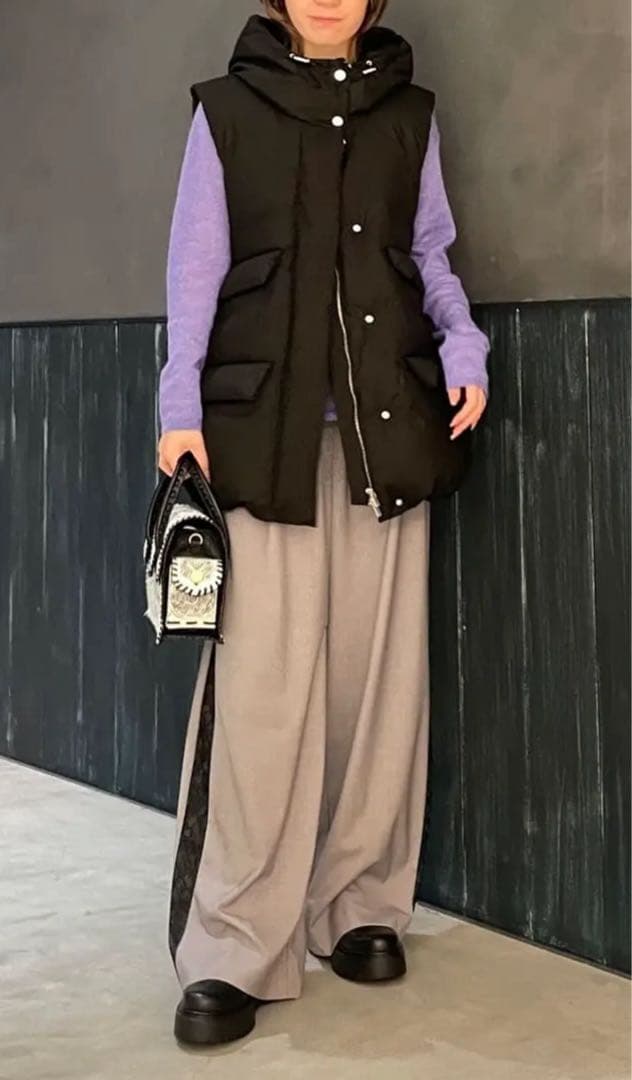 新品未使用 グレースコンチネンタル ダウンジレジャケット 36