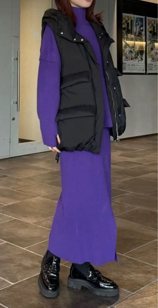 新品未使用 グレースコンチネンタル ダウンジレジャケット 36