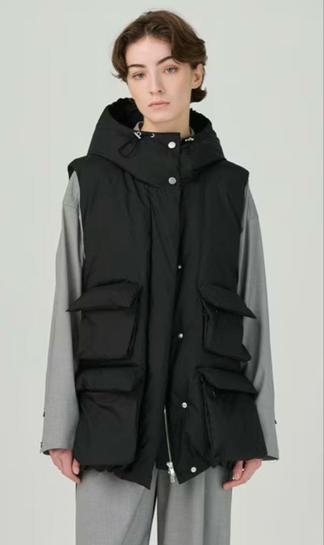 新品未使用 グレースコンチネンタル ダウンジレジャケット 36