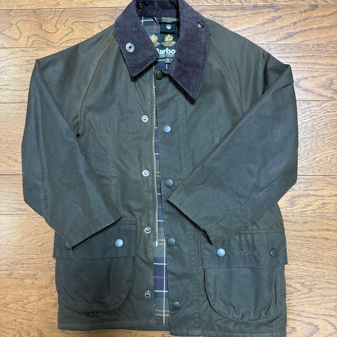 barbour バブアー kids xs 4-5歳　オイルジャケット