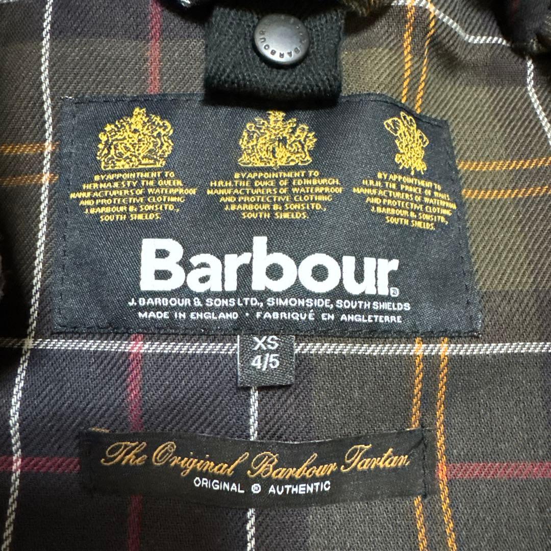 barbour バブアー kids xs 4-5歳　オイルジャケット