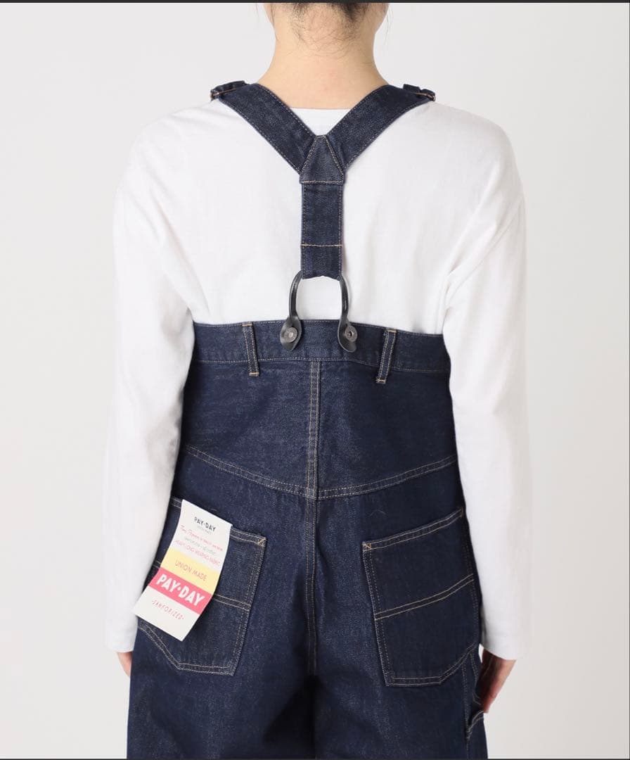 FRAMeWORK PAYDAY/ペイデイ サスペンダー付きデニム2 38