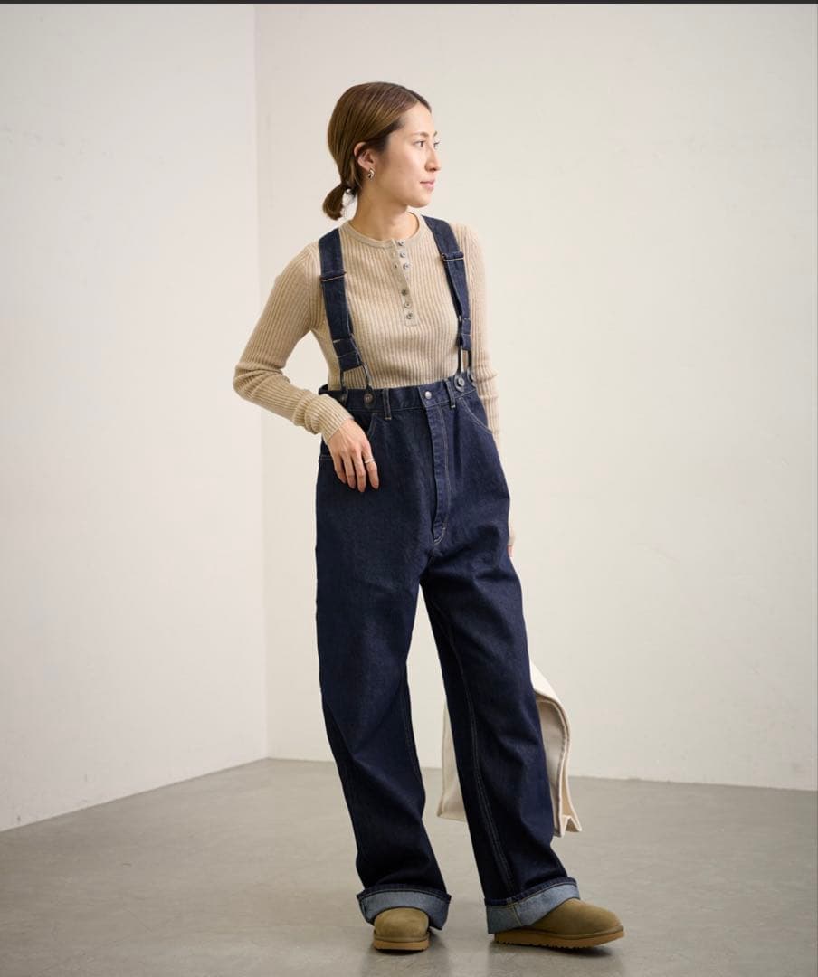 FRAMeWORK PAYDAY/ペイデイ サスペンダー付きデニム2 38