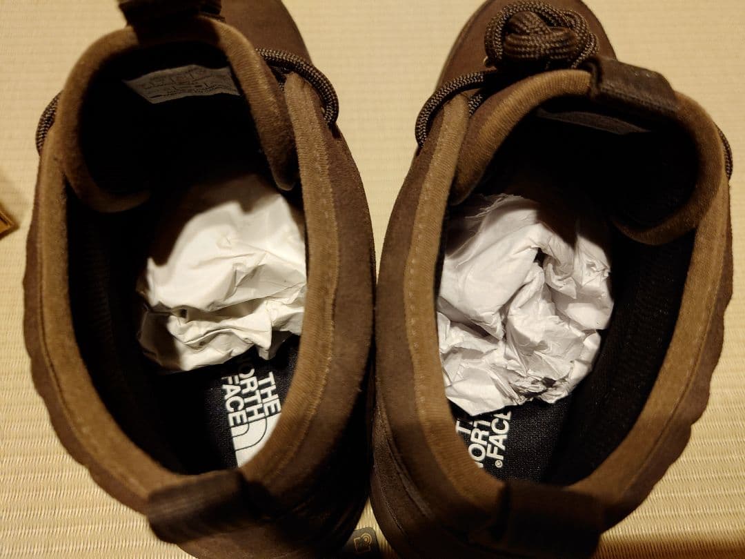 THE NORTH FACE ブラウン チャッカブーツ