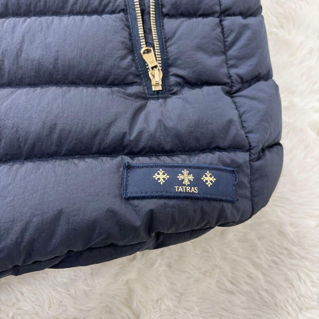 TATRAS タトラス オルシエラ ネイビー キルティング ダウンベスト03 L