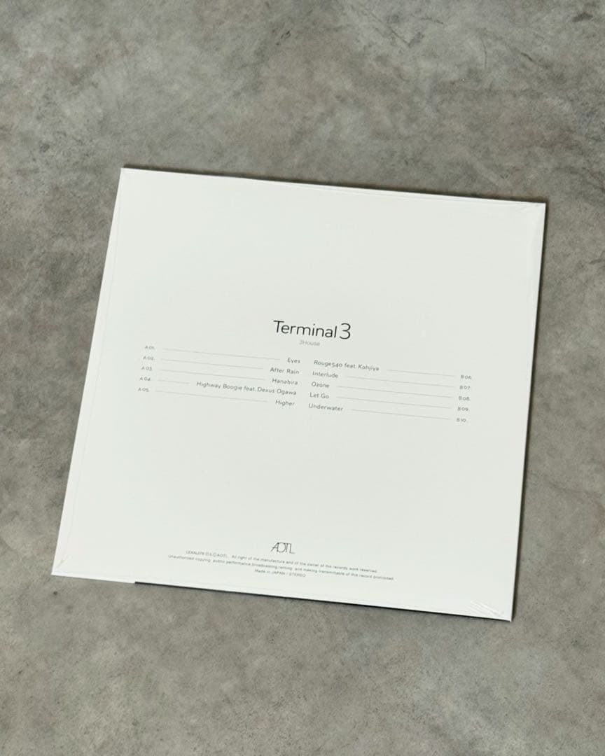 シ*ト様 3House Terminal 3 レコード