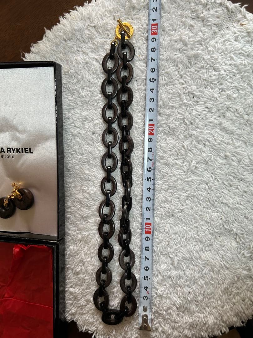 ソニアリキエル☆ネックレス＆イヤリング2点セット☆美品！自宅保管品