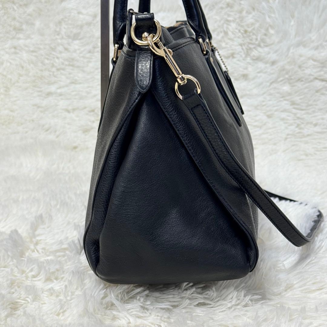 【美品】 COACH コーチ モルガン サッチェル 2WAY トートショルダー