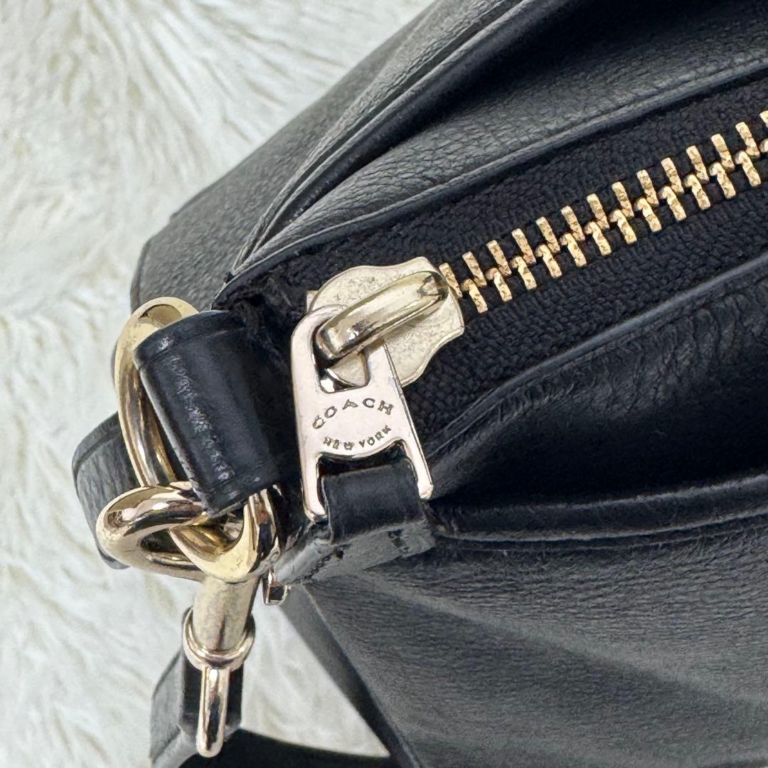 【美品】 COACH コーチ モルガン サッチェル 2WAY トートショルダー