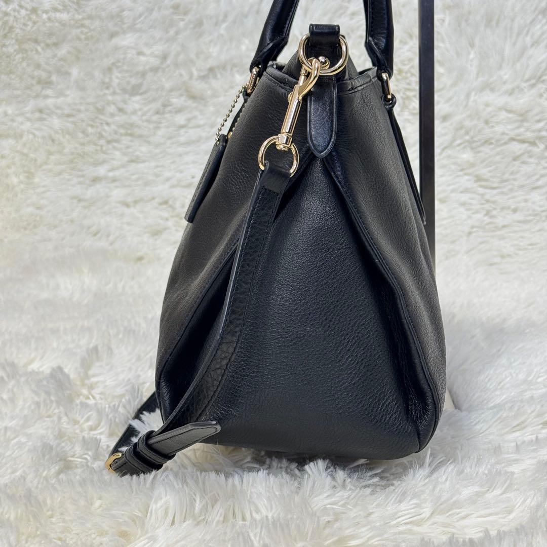 【美品】 COACH コーチ モルガン サッチェル 2WAY トートショルダー