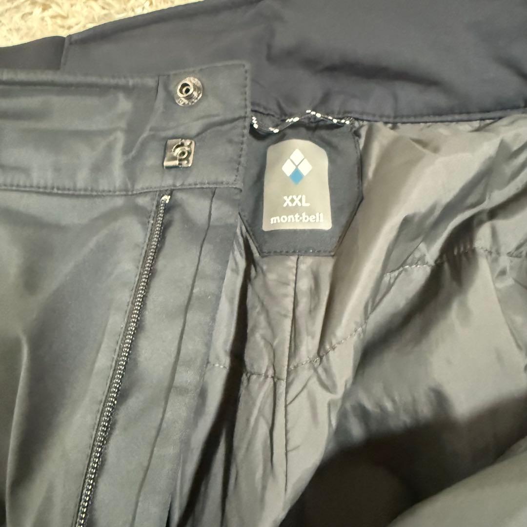mont-bell パウダーステップパンツ XXLサイズ ブラック ドライテック