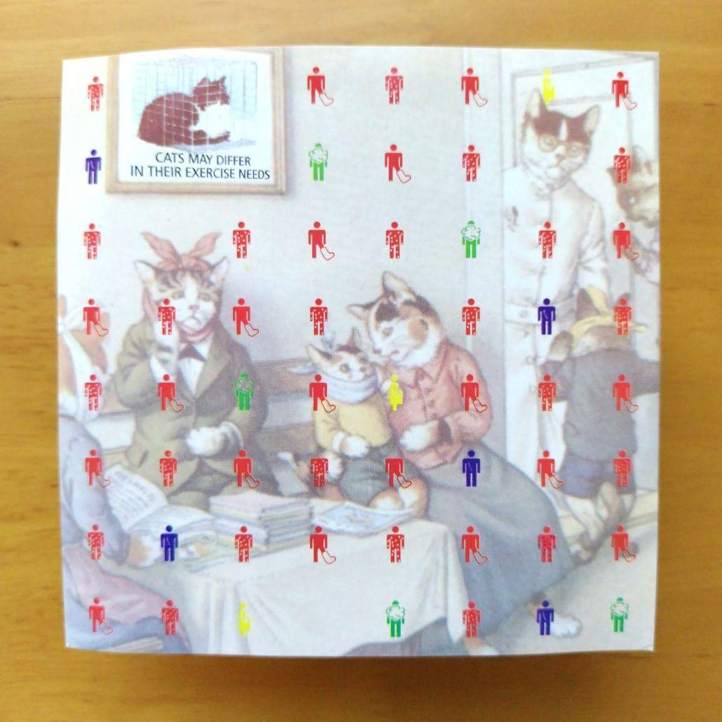 CD【もふもふ猫ジャケ】ストックハウゼン&ウォークマン hairballs