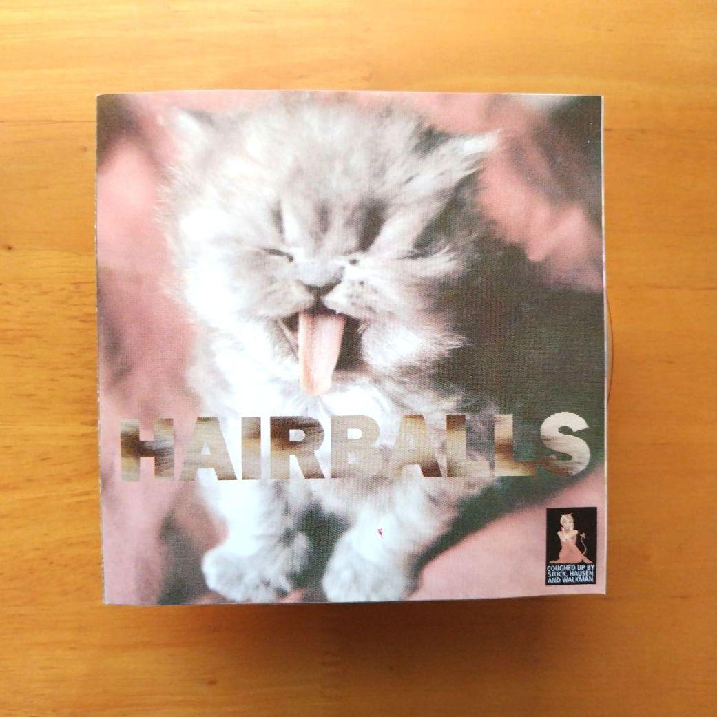 CD【もふもふ猫ジャケ】ストックハウゼン&ウォークマン hairballs