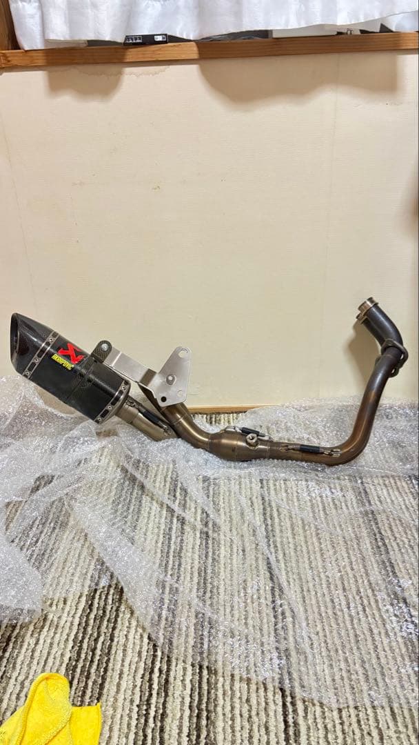 MT07/yzfr7 アクラポビッチ フルエキゾーストマフラー