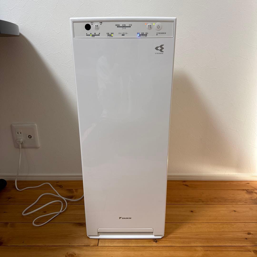 DAIKIN 空気清浄機 加湿MCK40Z-W ホワイト　ストリーマ