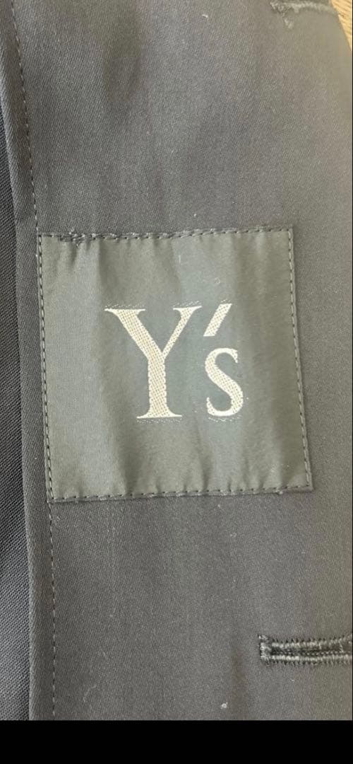 y's ヨージヤマモト　ブラック　テーラードジャケット